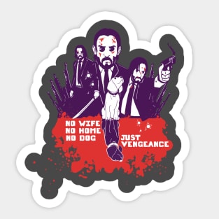 John Wick - Vengeance Edition Sticker